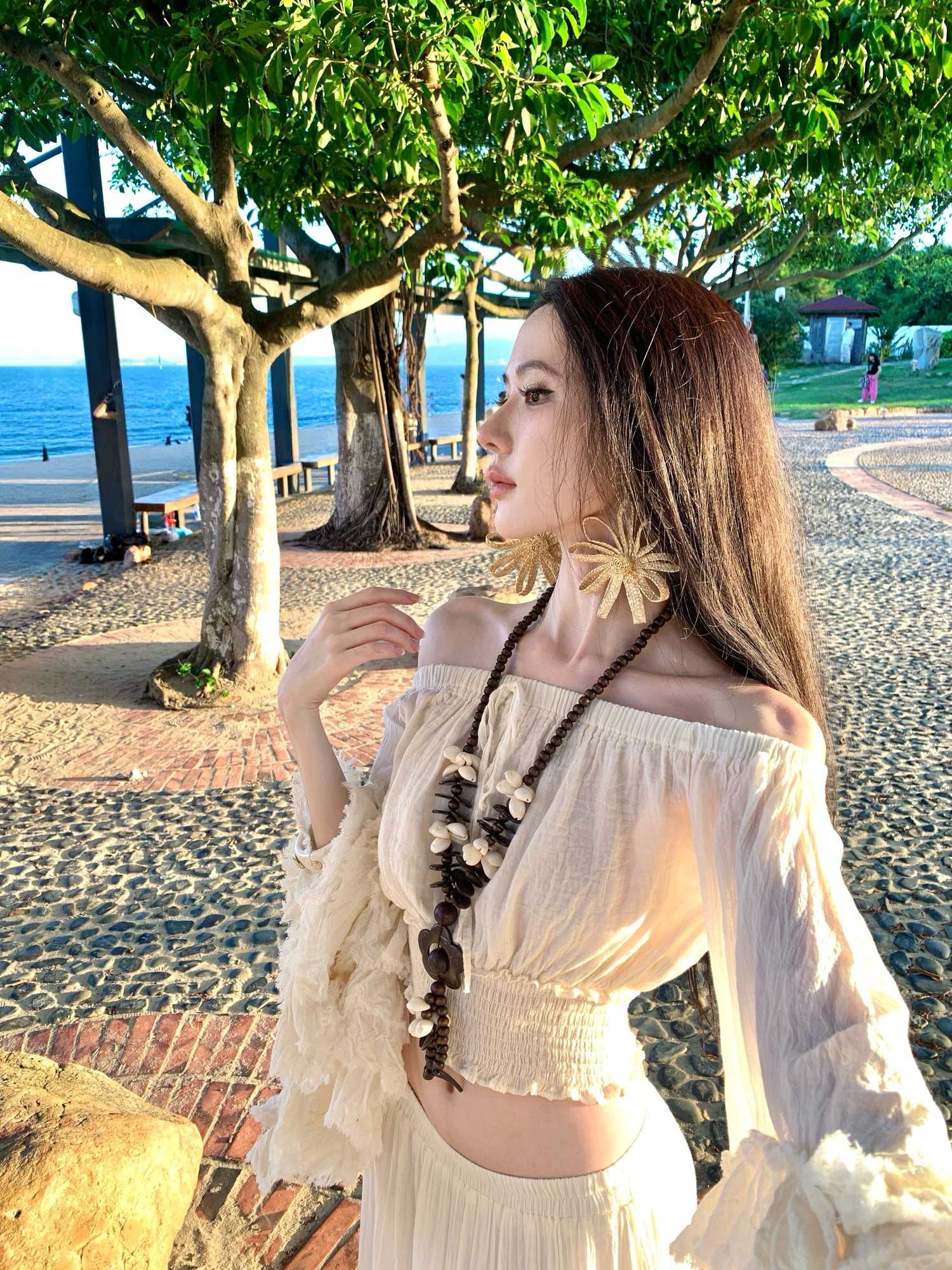 Off-Shoulder Resort Set