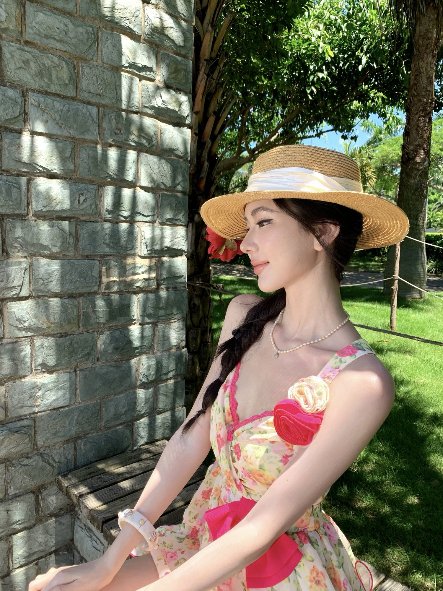 Floral Holiday Maxi Dress